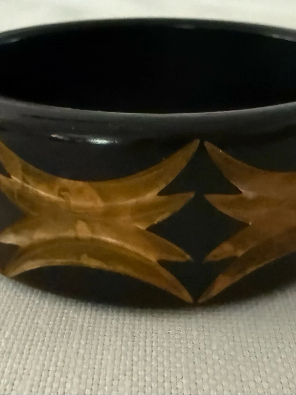 Set of two Bakelite bracelets
